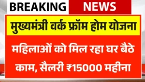 Mukhyamantri Work From Home Yojana 2025