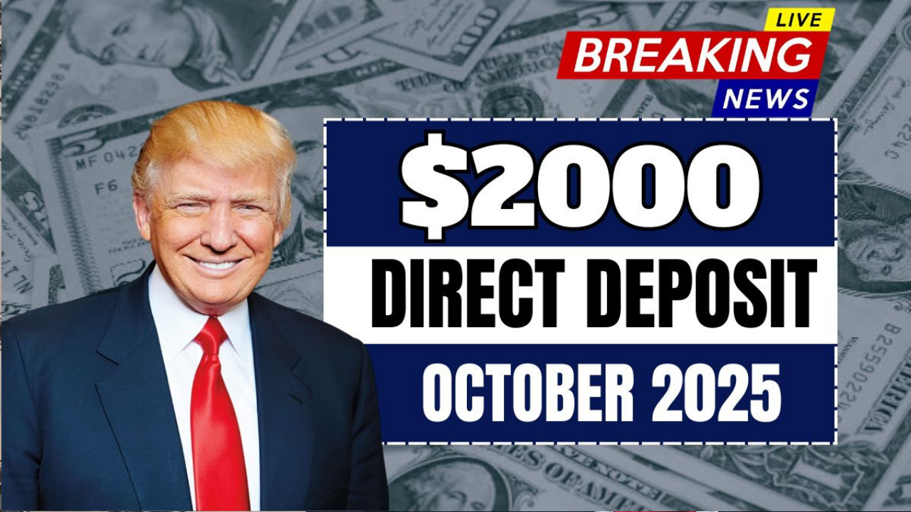 $2,000 Federal Direct Deposit